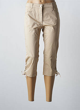 Pantalon trei sferturi bej PAUL BRIAL femeie