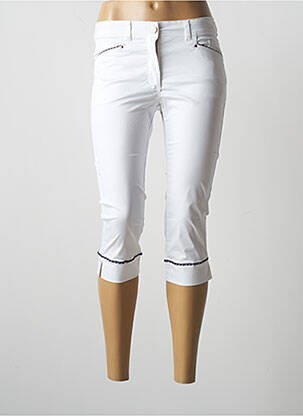 Pantalon trei sferturi alb PAUL BRIAL femeie