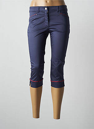 Pantalon trei sferturi albastru PAUL BRIAL femeie