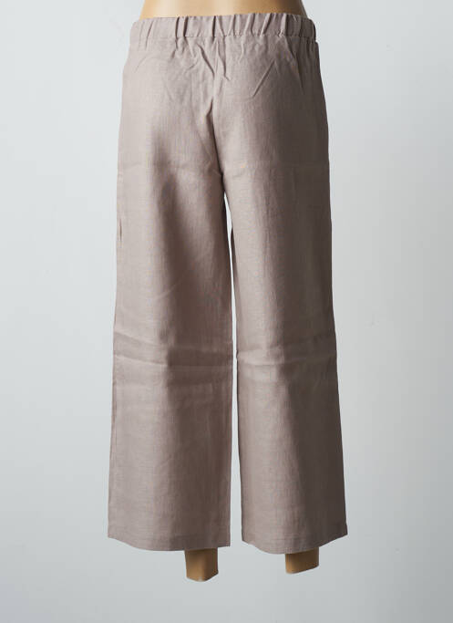Pantalon 7/8 maro MALOKA femeie