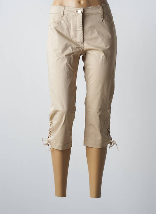 Pantalon trei sferturi bej PAUL BRIAL femeie