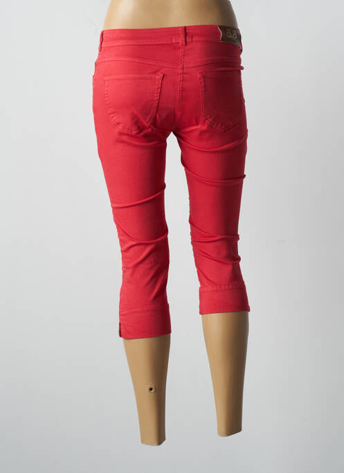 Pantalon trei sferturi talie joasă talie joasă roșu PAUL BRIAL femme