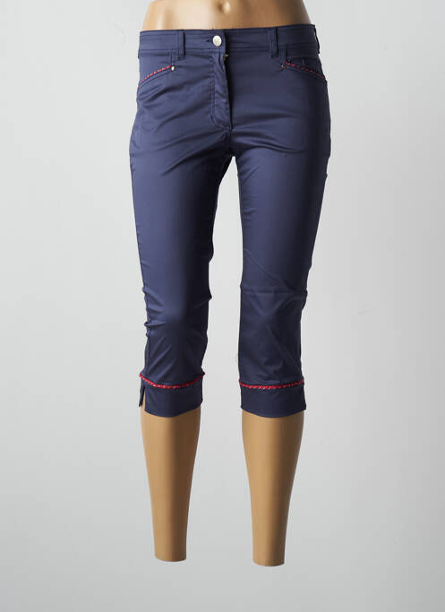 Pantalon trei sferturi albastru PAUL BRIAL femeie