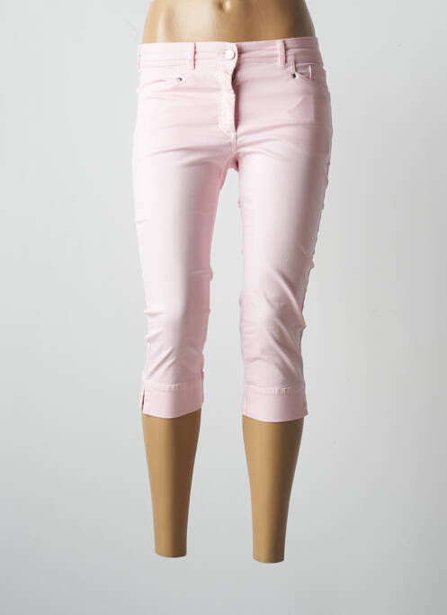 Pantalon trei sferturi roz PAUL BRIAL femeie