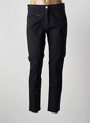 Pantalon 7/8 elasticitate mărime normală negru PAUL BRIAL femeie