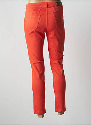 Pantalon 7/8 elasticitate mărime normală portocalie PAUL BRIAL femeie