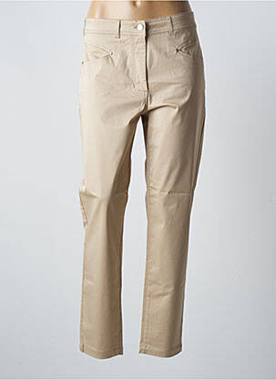 Pantalon drept bej PAUL BRIAL femeie
