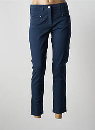Pantalon 7/8 elasticitate mărime normală albastru PAUL BRIAL femme