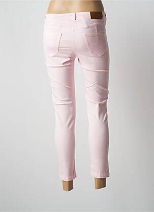 Pantalon 7/8 elasticitate talie joasă roz PAUL BRIAL femeie