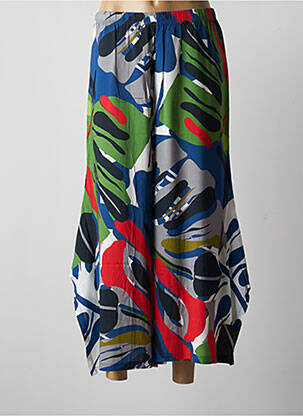 Pantalon larg albastru OZÉE femeie