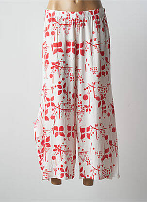 Pantalon larg alb OZÉE femeie