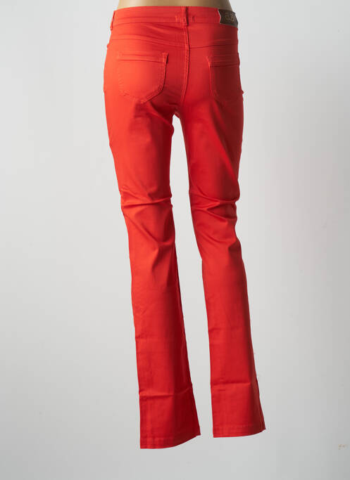 Pantalon drept portocaliu PAUL BRIAL femeie