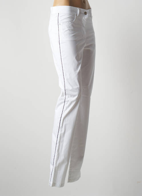 Pantalon drept alb PAUL BRIAL femeie