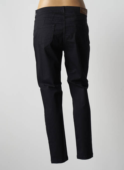 Pantalon 7/8 elasticitate mărime normală negru PAUL BRIAL femme