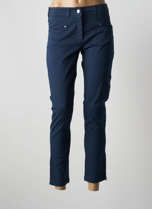 Pantalon 7/8 albastru PAUL BRIAL femeie