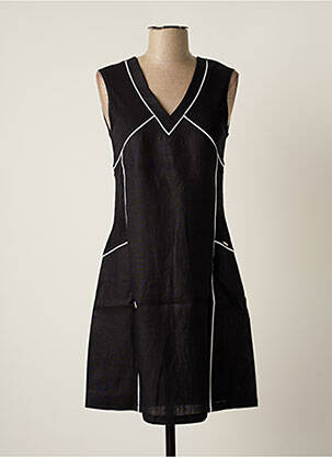 Rochie midi negru MALOKA femeie