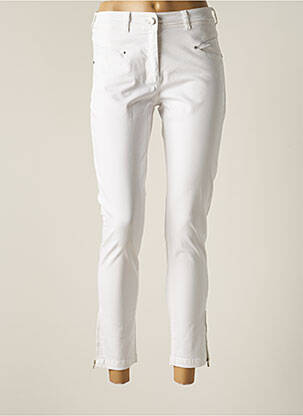 Pantalon 7/8 alb PAUL BRIAL femeie