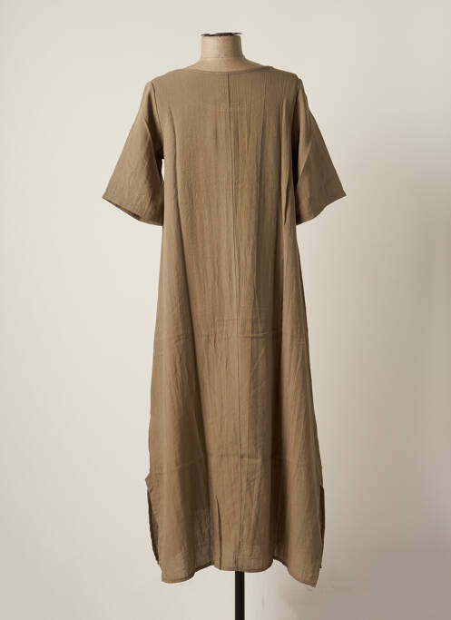 Rochie lungă maro G!OZE femeie