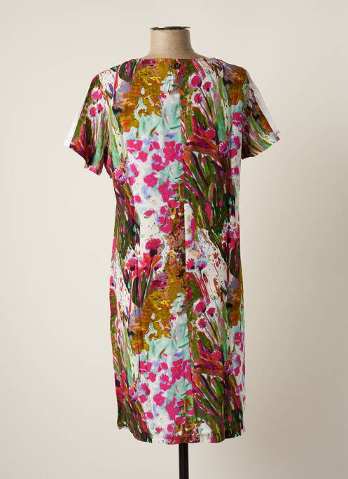 Rochie midi verde MALOKA femeie