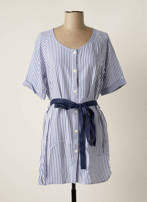 Rochie scurtă albastru PAUL BRIAL femeie