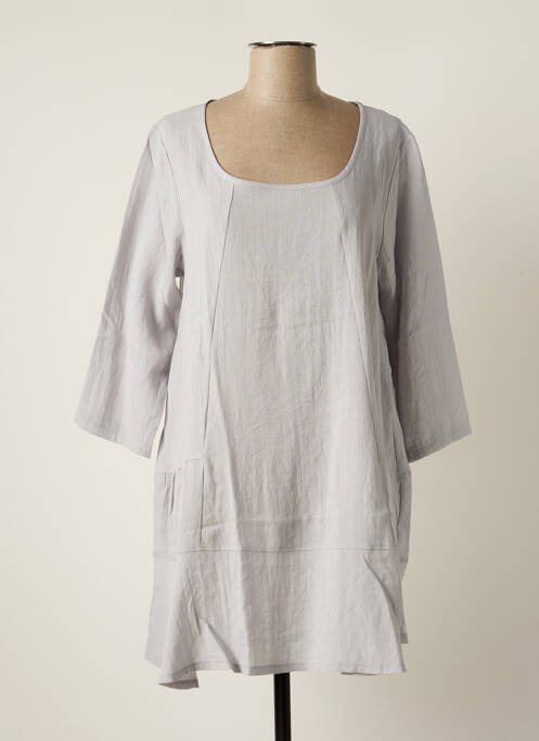 Tunică mâneci lungi gri G!OZE femeie