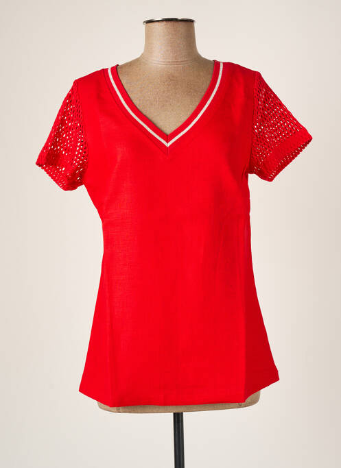 Top roșu MALOKA femeie