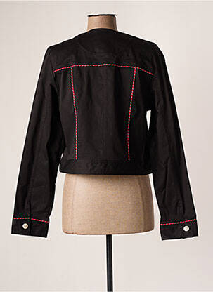 Jachete casual guler rotund negru PAUL BRIAL femeie
