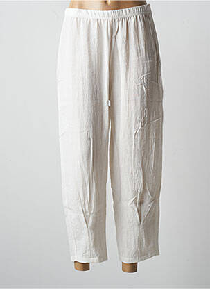 Pantalon trei sferturi bej G!OZE femeie