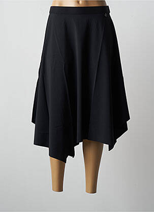 Fustă midi negru MALOKA femeie