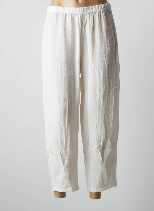 Pantalon trei sferturi bej G!OZE femeie