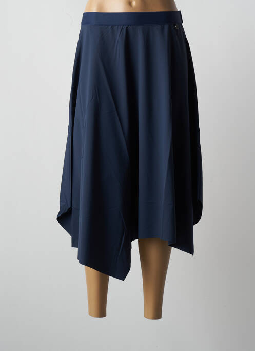 Fustă midi albastru MALOKA femeie