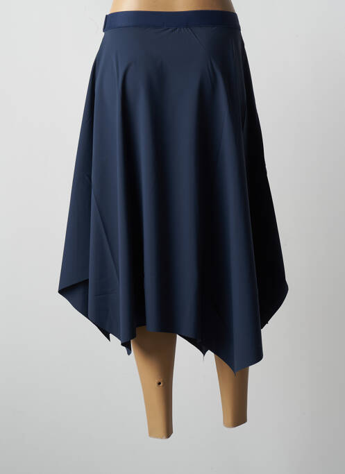 Fustă midi albastru MALOKA femeie