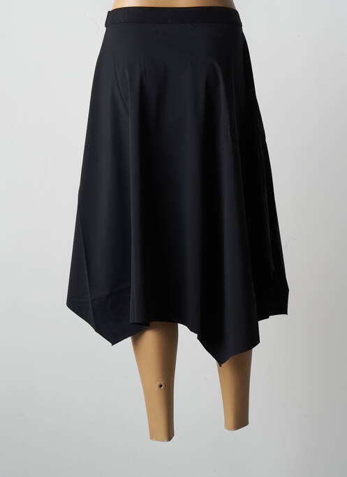 Fustă midi negru MALOKA femeie