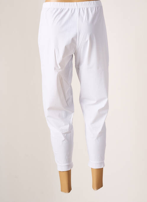 Pantalon trei sferturi alb G!OZE femeie