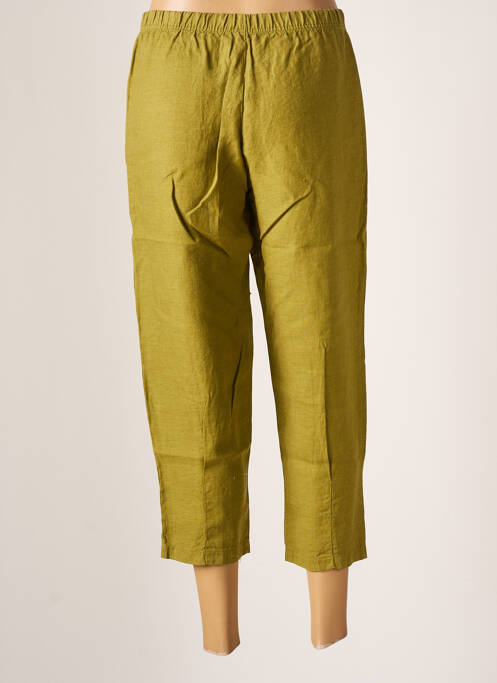 Pantalon trei sferturi verde G!OZE femeie