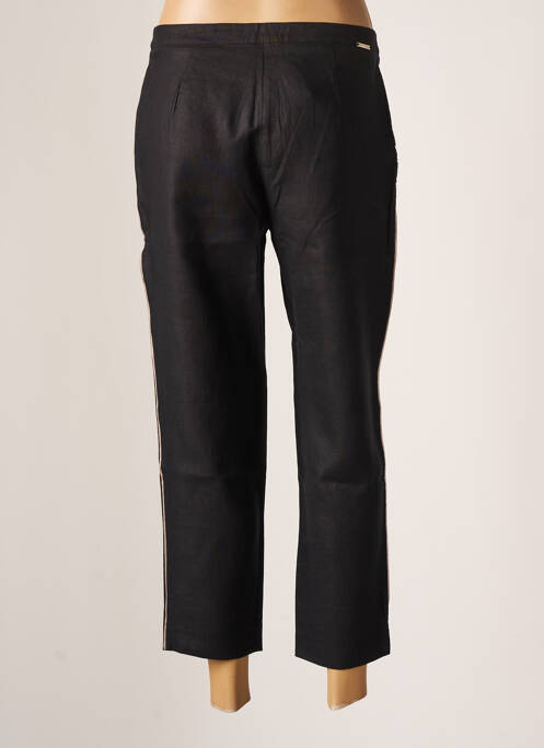 Pantalon trei sferturi negru MALOKA femeie