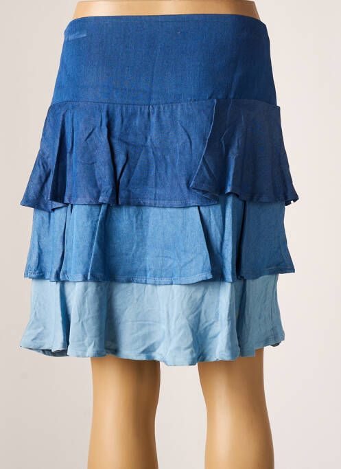 Fustă midi albastru PAUL BRIAL femeie