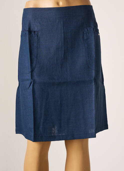 Fustă midi albastru MALOKA femeie