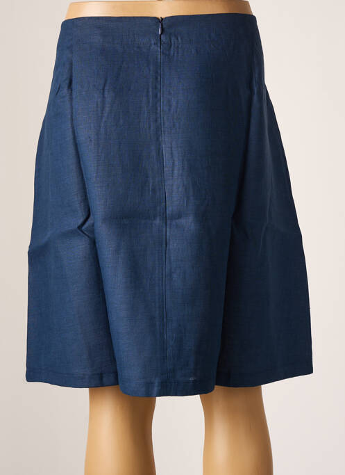 Fustă midi albastru MALOKA femeie