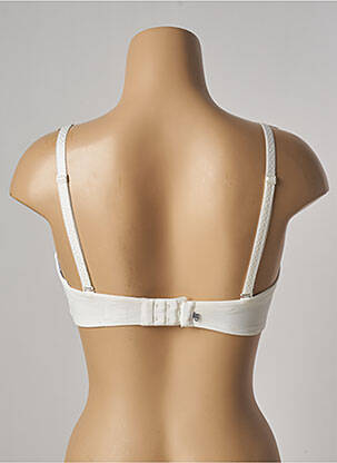 Sutien efect material satinat sutien balconet cu decolteu înalt bej SIMONE PERELE femeie