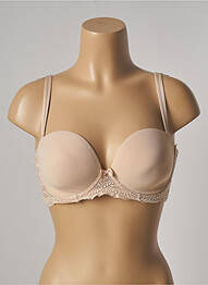Sutien efect material satinat top sutien modelat piele SIMONE femeie