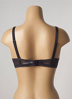 Sutien efect material satinat top sutien modelat negru SIMONE PERELE femeie