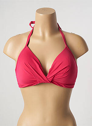 Sutien de costum de baie elasticitate top sutien modelat roz BARTS femeie