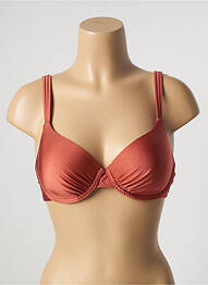 Sutien de costum de baie elasticitate top sutien modelat portocaliu BARTS femme