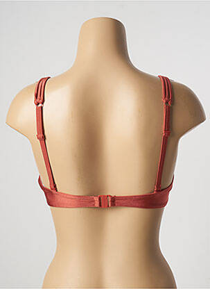 Sutien de costum de baie elasticitate top sutien modelat portocalie BARTS femeie