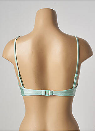 Sutien de costum de baie elasticitate sutien balconet cu decolteu înalt verde BARTS femeie