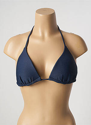Sutien de costum de baie elasticitate top sutien modelat albastru BARTS femeie