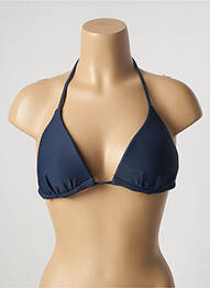Sutien de costum de baie elasticitate top sutien modelat albastru BARTS femme