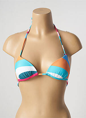 Sutien de costum de baie elasticitate top sutien modelat albastru BARTS femeie