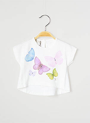 Tricou alb J.O MILANO fată